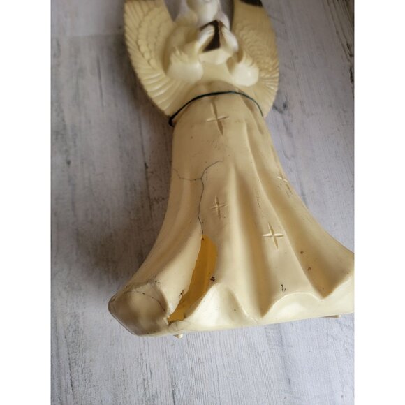 Vintage AS IS angel cherub blow‎ mold Christmas home decor - Picture 2 of 9
